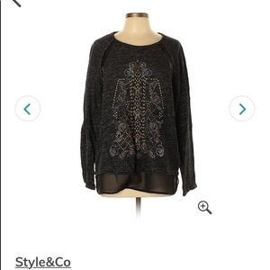 Style & Co Large shirt *SOLD*